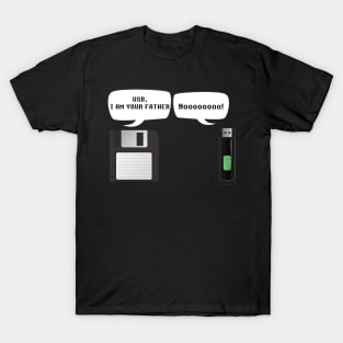 USB I Am Your Father! Funny Geek Computer T-Shirt